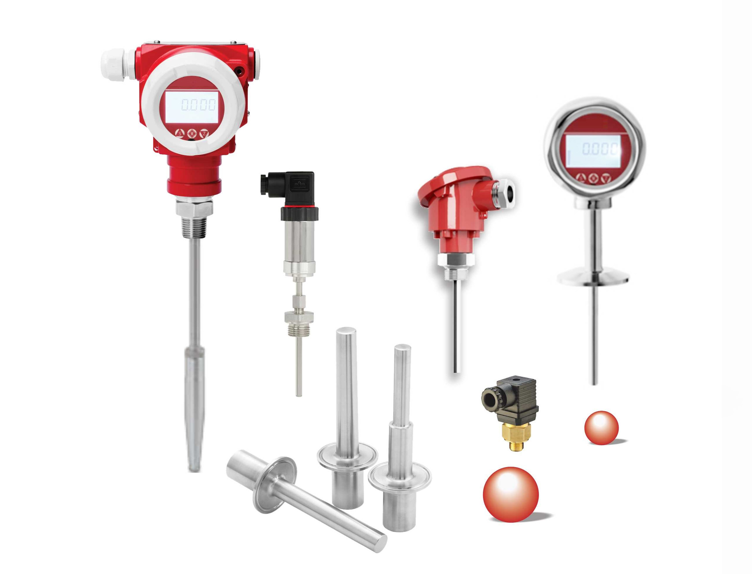 Temperature sensors and controllers