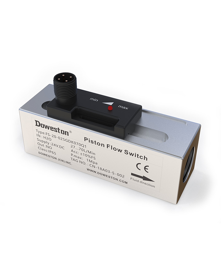 FSP-21 Series Standard Piston Flow Switch - Product Detail 1 - DOWESTON