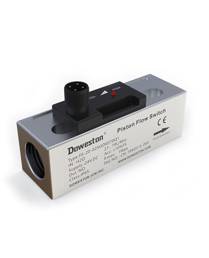 FSP-21 Series Standard Piston Flow Switch - Product Detail 2 - DOWESTON