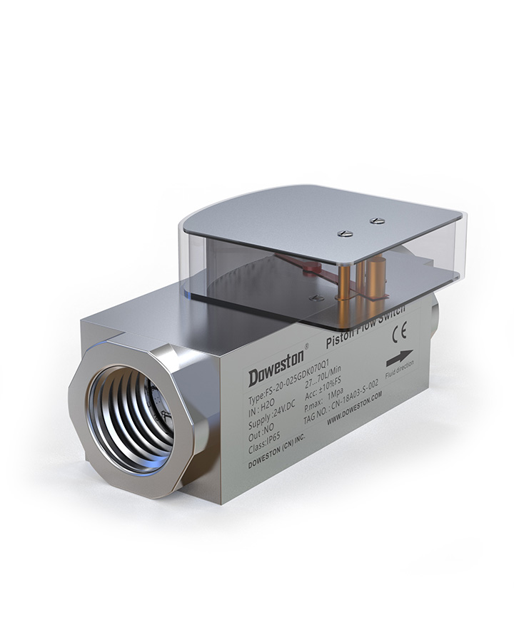 FS-23 Series Pointer-Type Piston Flow Switch - Product Detail 2 - DOWESTON