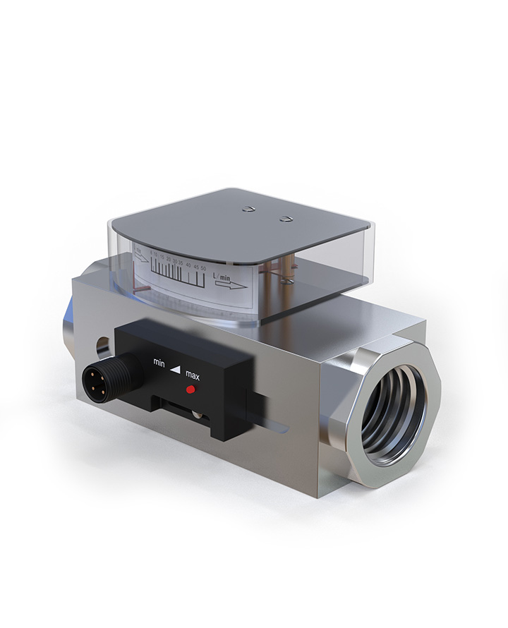 FS-23 Series Pointer-Type Piston Flow Switch - Product Detail 1 - DOWESTON