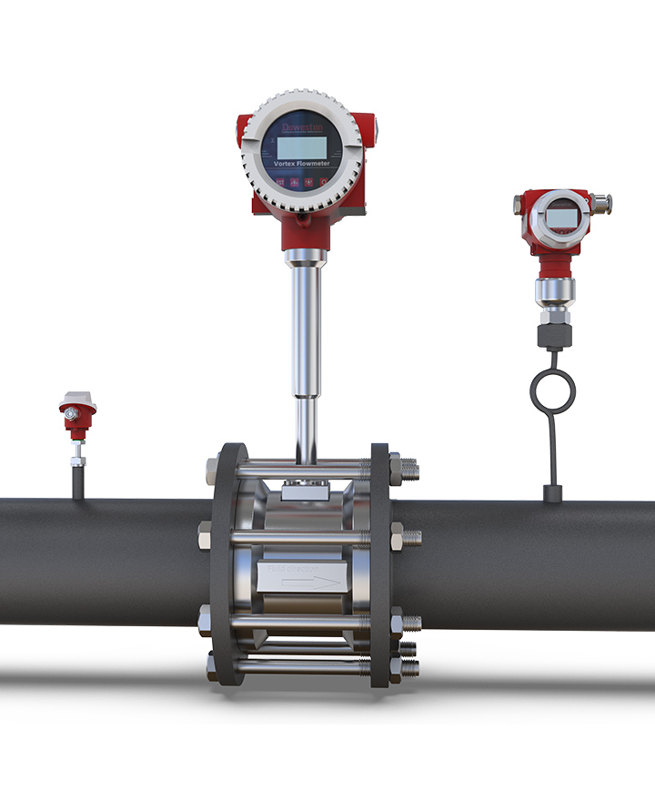 FTV-1600Double Series Dual-System Vortex Flow Meter - Product Detail 1 - DOWESTON