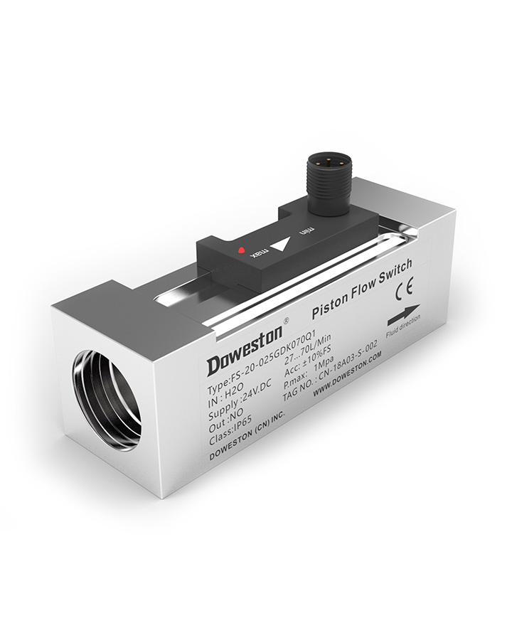 FSP-22 Series Magnetic-Bead Indicating Piston Flow Switch - Product Detail 3 - DOWESTON