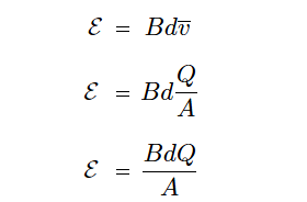 Electromagnetic flow meter equation
