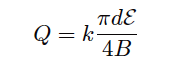 Electromagnetic flow meter equation 3