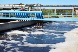 Wastewater treatment odor control process