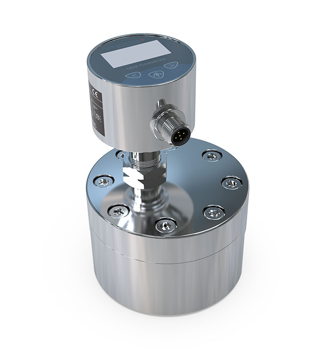 FTG-1200 Series Digital <br/> Micro-Flow Liquid Gear Flow Sensor - DOWESTON product