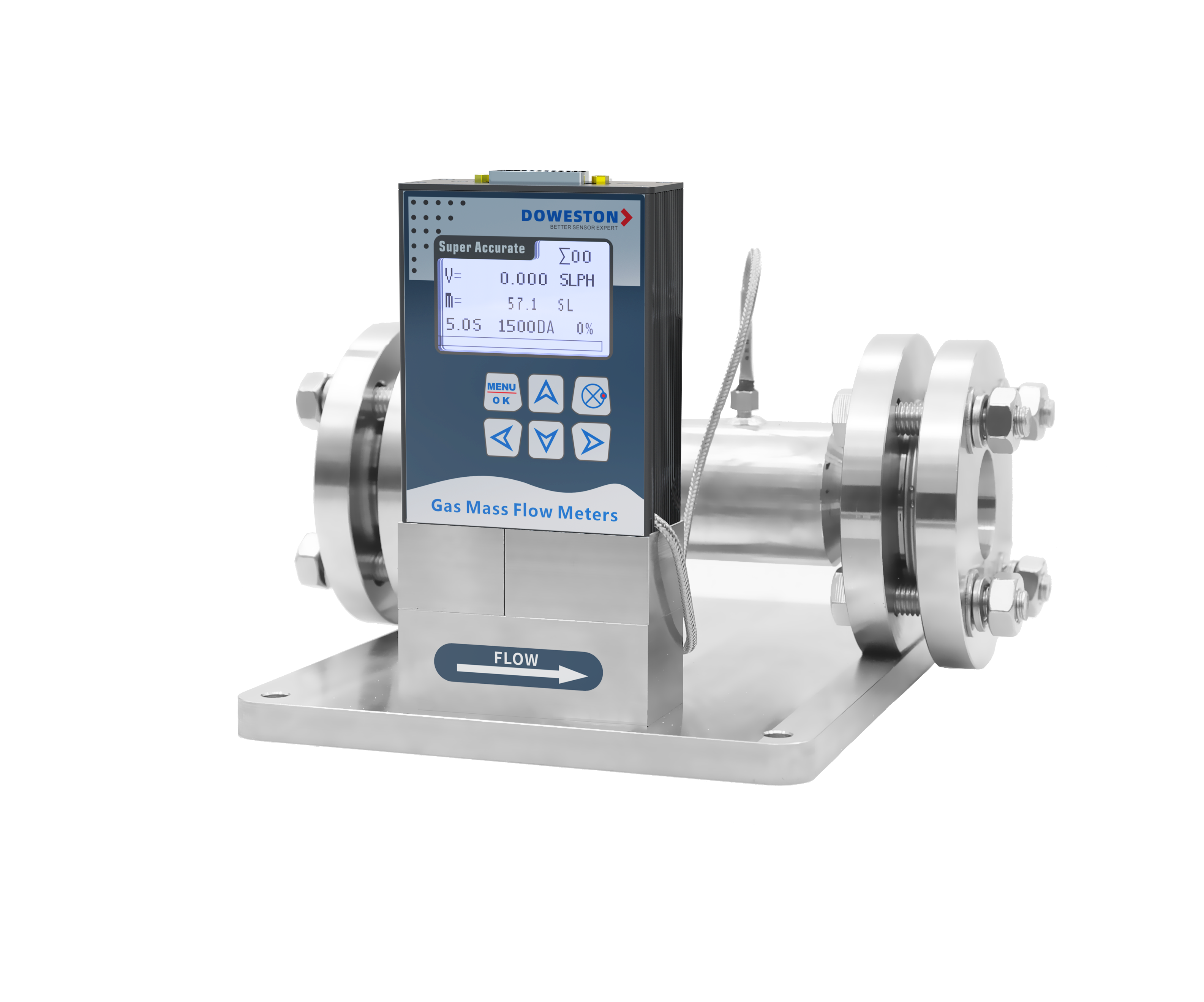 FTWM-2400Ht High-Temperature Series Micro-Flow Gas Mass Flow Meter - Product Detail 1 - DOWESTON