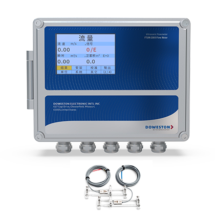 FTUM-2800B Ultrasonic Flow Meter - Product Video Cover - DOWESTON